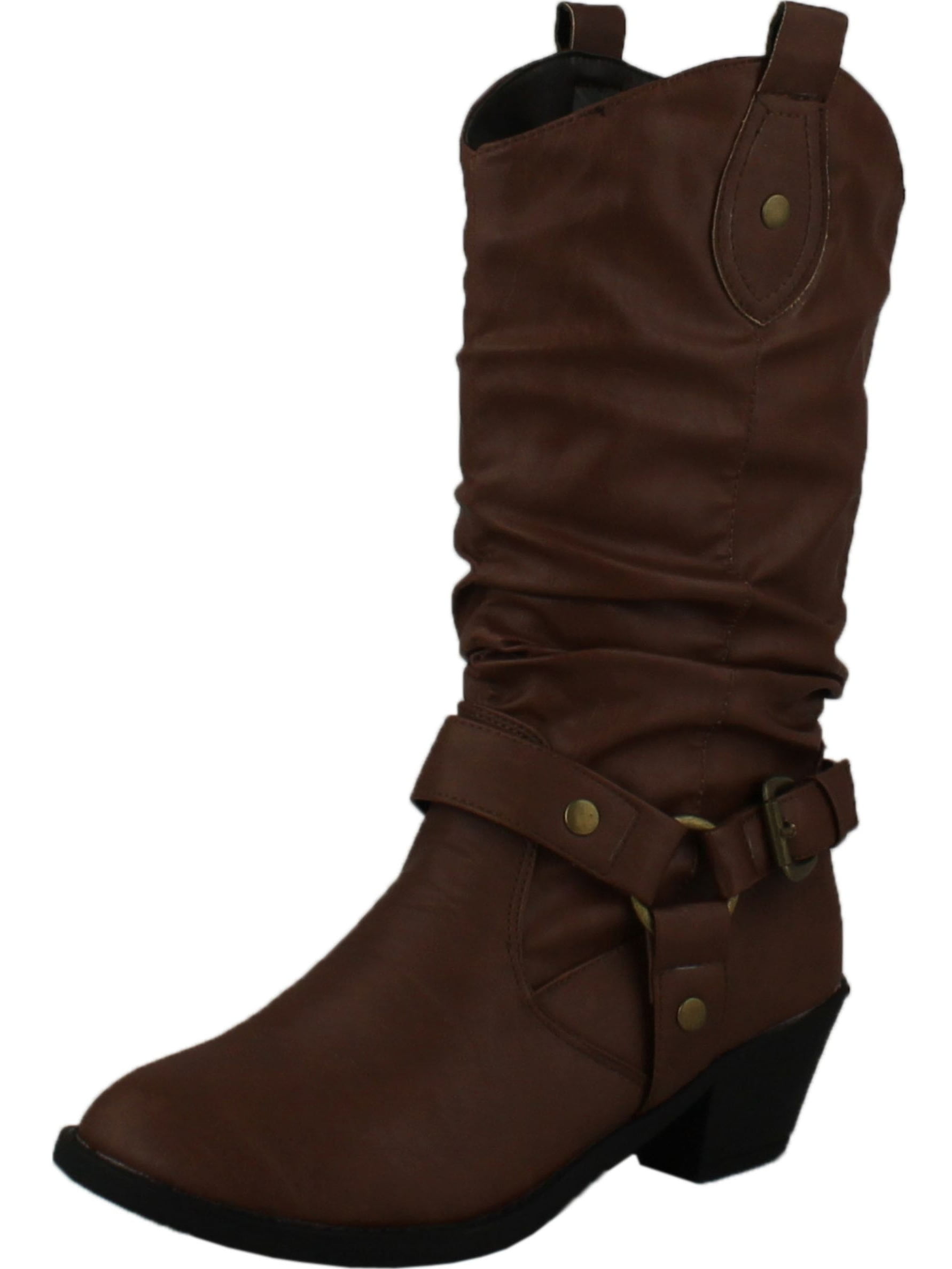 Static Footwear Karyn's Collection Womens Dale Western Cowboy Boots
