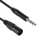 thumbnail image 3 of 6.35 Estéreo Macho a XLR Macho Convertidor de Audio Cable Adaptador de Extensión Interfaz de Aleación de Zinc 10m, 3 of 11