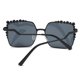 thumbnail image 3 of de terre de Mujer Lente Brillo Cuadrado Proteccón 400 Gradual para Conducción Playa Viaje Gris Colcomx Gafas de sol de mujer de moda, 3 of 8
