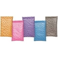 thumbnail image 2 of 2 Pack Soft Squeeze Top Slip In Eyeglasses Case And Holder In Faux Ostrich Leather, Pink/Gray, 2 of 2