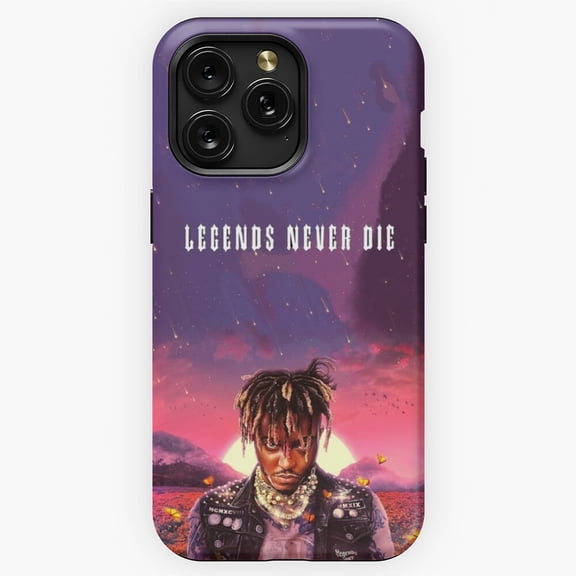 JuiceWRLD Legends Never Die Music Vibe Phone Case for iPhone 11 12 13 14 15 16 17 Pro Max