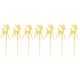thumbnail image 1 of Egg Decoration Cake Toppers for Cake Decoration 48Pcs Bamboo, 1 of 5