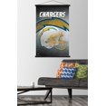 thumbnail image 2 of NFL Los Angeles Chargers - Helmet 19 Wall Poster with Wooden Magnetic Frame, 22.375" x 34", 2 of 3