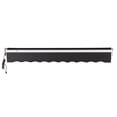 thumbnail image 4 of Awntech 8' x 6.5' Maui Left Motor Left Motorized Patio Retractable Awning, Black, 4 of 6