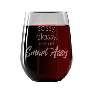 Funny Wine Glasses for Women or Men, Cute Wine Glasses, Unique Wine  Glasses, Fun Stemless Wine Glass…See more Funny Wine Glasses for Women or  Men