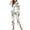 White, variant on Womens Silk Satin Pajama Set Long Sleeve Notch Collar Loungewear Two Piece Sleepwear Button Down Pj Set