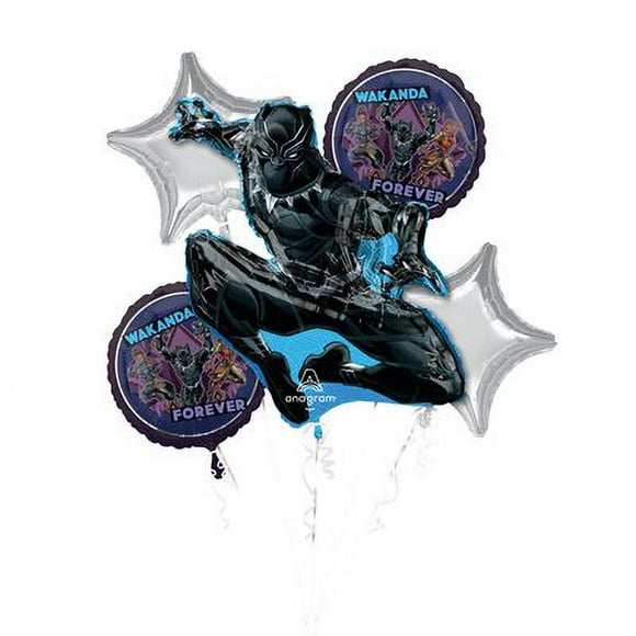 Black Panther Birthday Party Supplies - 1 Superior Floating Balloon with Self-Sealing Valve for Ultimate Decor - Perfect for Unisex Celebrations!