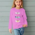 thumbnail image 5 of Bnwani Long Sleeve Toddler Shirts Boys Crew Neck Casual Cute Tops, 5 of 5