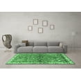 thumbnail image 3 of Ahgly Company Indoor Rectangle Animal Emerald Green Traditional Area Rugs, 4' x 6', 3 of 4