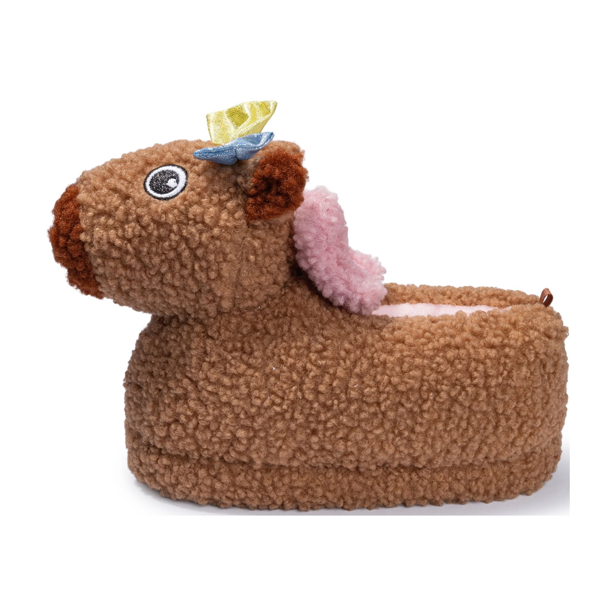 Capybara Toddler & Big Girls 3D Slipper