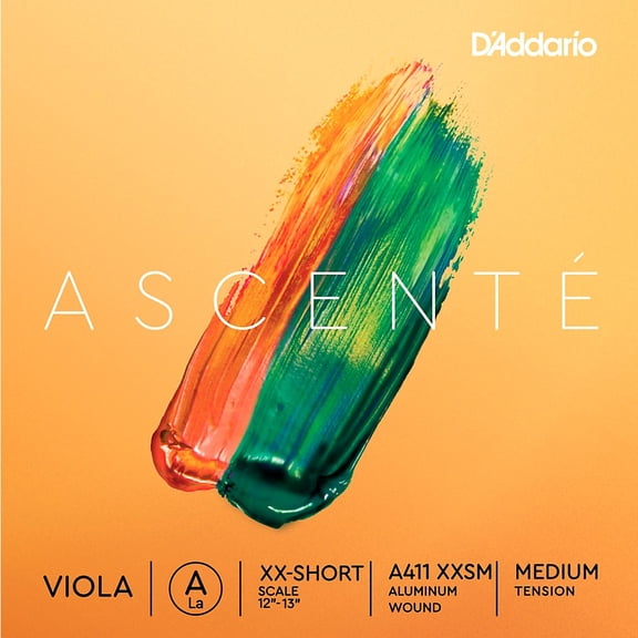 D'Addario Ascenté Viola A String, Extra-Extra-Short Scale, Medium Tensio