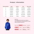 thumbnail image 6 of Hansber Kids Boys Worship Liturgical Praise Dance Tops Long Sleeve Church Party Shirts Performance Pullover Satin Blouse Purple 6, 6 of 6
