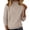 Khaki, variant on cocolona Solid Color Mock Neck Sweaters for Women Raglan Sleeve Basic Knit Sweater Fall Winter Warm Layer Sweater