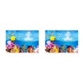 thumbnail image 4 of Youkk Beautiful PVC Aquarium Background Poster Vibrant Fish Tank Decoration Landscape 40x62cm 2Set, 4 of 6