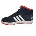 thumbnail image 3 of Men’s Ad-id-as High Top Sneakers.. Size 6 Black And Red, 3 of 6