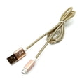 thumbnail image 3 of OULII 1Pack Golden Metal Data Cable For Digital Devices With Micro Usb Port And Data Sync 39.4In, 3 of 8