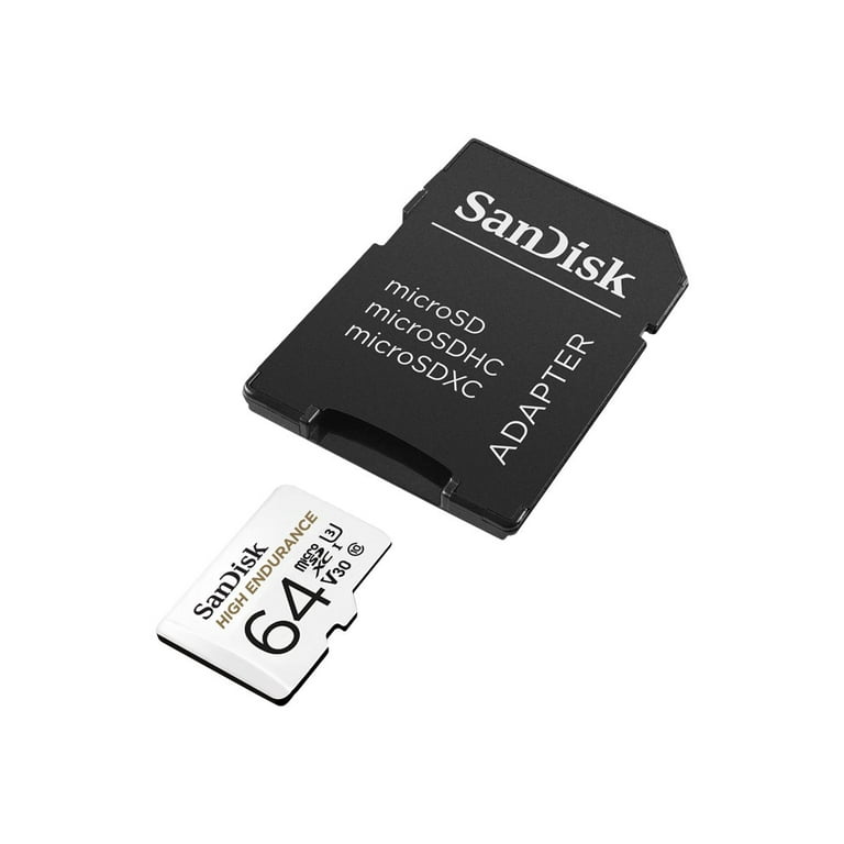 SanDisk 256GB High Endurance SDSQQNR-256G-GN6IA microSDXC Memory Card C10  U3 V30 UHS-I