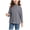 ZZ02-Grey, variant on Ulanda Girl's Cotton Sweatshirts Cute Ruffle Shoulder Crewneck Sweatshirts Toddler Girls Trendy Casual Pullover Preppy Tops (Hot Pink, 9-10 Years)