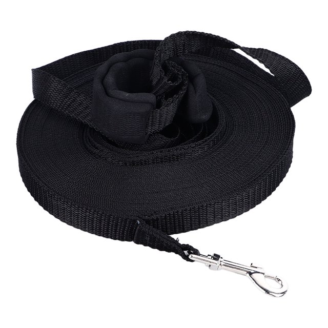 Correa de entrenamiento para perros, multiusos, cómoda, con mango acolchado, longitud ajustable, correa para perros, cuerda para entrenar y caminar, 65,6 pies