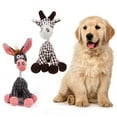 thumbnail image 5 of Squeaky Plush Dog Toys Pack for Puppy, 3 Pack Durable Stuffed Animal Plush Chew Toys with Squeakers, Cute Soft Dog Toys for Teeth Cleaning, for Small Medium Large Dogs, 5 of 8