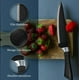 thumbnail image 3 of Set de Cuchillos de Acero Inoxidable 6 Piezas Negro, 3 of 6