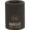 thumbnail image 1 of Stanley Tools 233326 18mm Impact Socket - 0.5 in. Drive, 1 of 1