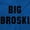 Royal, variant on Big Broski Funny Older Brother Youth T Shirt Tee Boys Infant Toddler Brisco Brands 24M