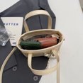 thumbnail image 4 of Bolsos de moda coreanos para mujer, nuevo estilo 2025, bolso de hombro informal sencillo de nicho, bolso de mensajero de cuero suave., 4 of 5