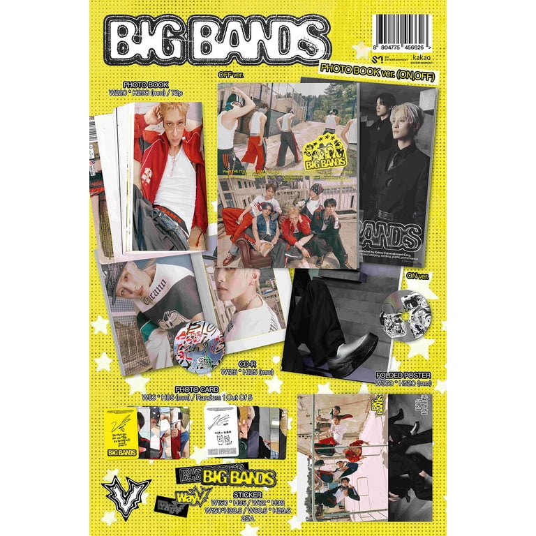 WayV - [BIG BANDS] 7th Mini Album PHOTO BOOK OFF Version - Walmart.com