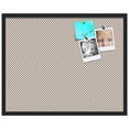 thumbnail image 2 of PinPix 30x24 Custom Cork Bulletin Board Brown Polka Dot Poster Board Has a Fabric Style Canvas Finish, Framed in Brown Polka Dot, by ArtToFrames (PinPix-501), 2 of 6