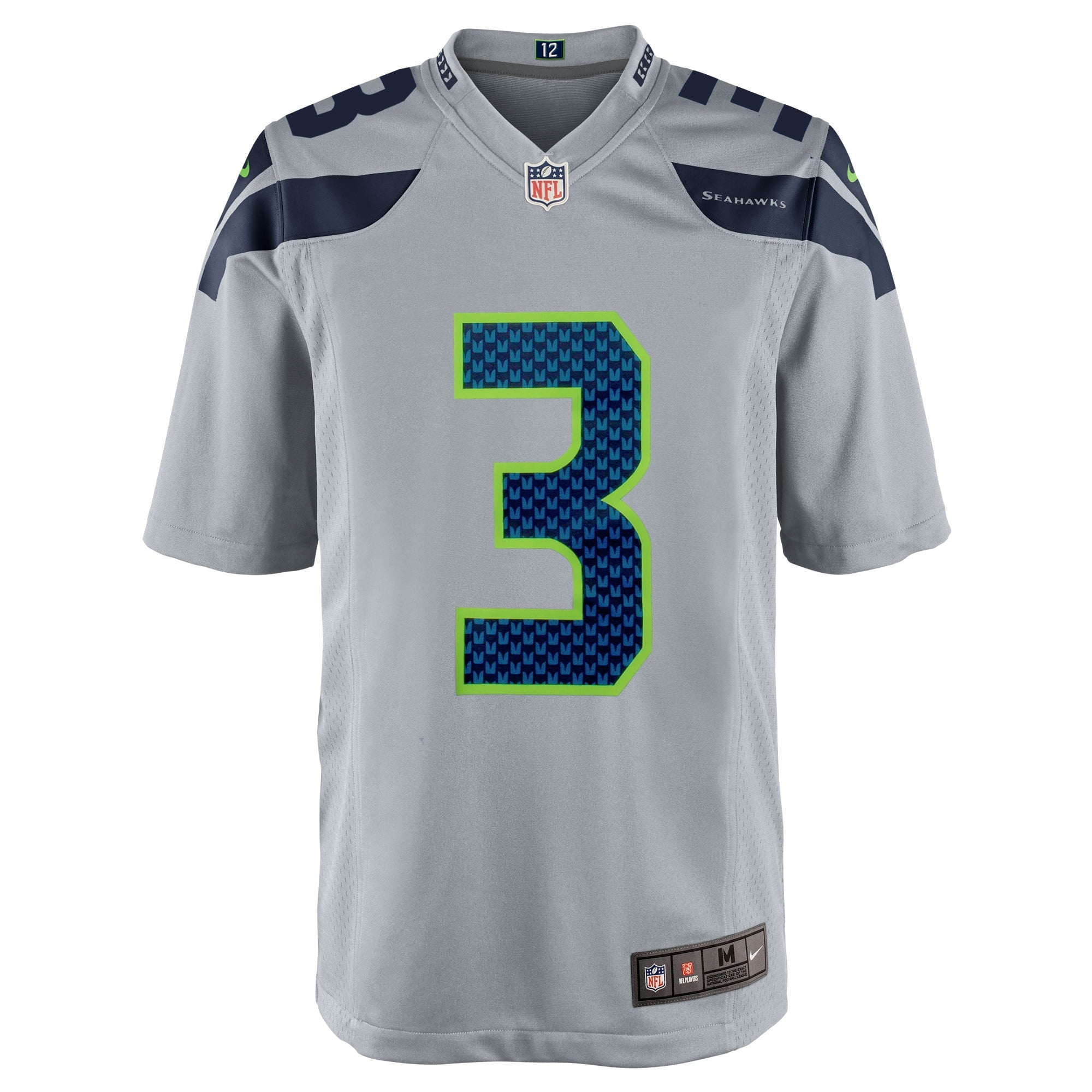 seahawks jersey gray