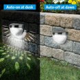 thumbnail image 4 of Lámparas solares LED de pared para exteriores, lámparas de energía para jardín, impermeables, decoración de Navidad, festón, paquete de 10, 4 of 4