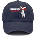 thumbnail image 1 of I Stand With Greenlands Flag Bear Kalaallit Greenlanders Hats For Men Stylish, 1 of 1