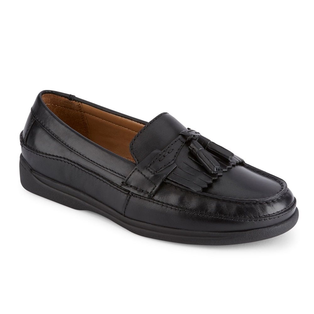 dockers black loafers