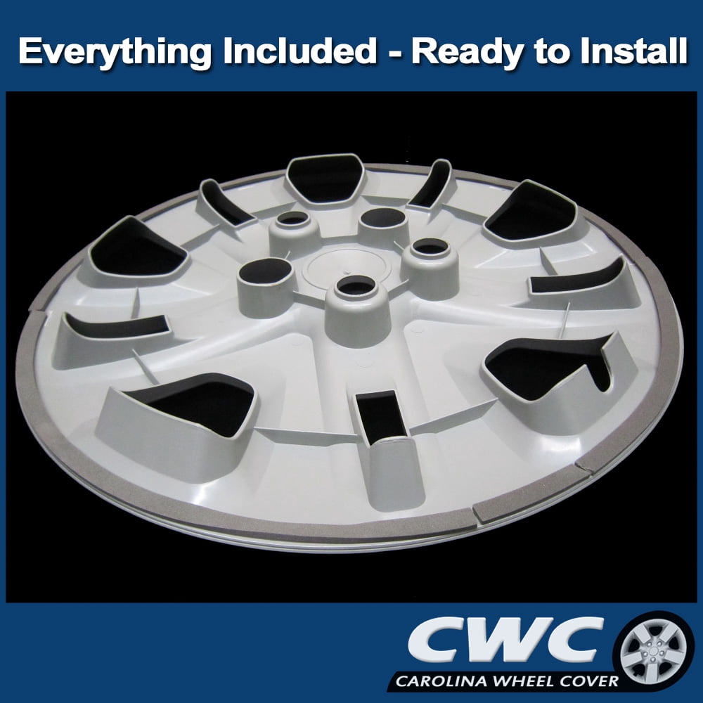 Premium Replica Hubcap Set for Dodge Caravan 2014-2020 / Journey 2013-2020 - Replacement 17-inch Wheel Covers