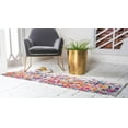 thumbnail image 4 of Unique Loom Estrella Bright Colors Area Rug 2' 2 x 6' 7 Runner Multi/Beige, 4 of 5
