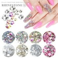 thumbnail image 3 of UDIYO 1440Pcs/Set DIY Exquisite Nail Rhinestone Glitter Beautiful Glass Nail Flash Jewelry for Women, 3 of 7