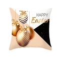 thumbnail image 1 of Etsjal Happy Easter Pillow Case Polyester Printed Sofa Throw Cushion Home Decor, 1 of 1