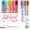 2-MIX, variant on 2026 New 3D Jelly Pens, Jelly Roll Glaze 3D Glossy Ink Pens, Colorful Pen Highlighters Markers for Adult Coloring, Nail DIY, Glossy Glaze Pen Smooth for Glass Plastic and More (Style B, 2PCS)