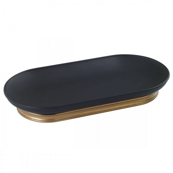 Avanti Linens Memphis Tray - Matte Black