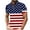 N-Multicolor, variant on American Flag Shirt Men Independence Day Shirt Men Men Patriotic Shirts 4th of July Shirts Men Memorial Day Shirt Mens Summer Button Printed Short Sleeved Lapel Top