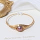 thumbnail image 5 of Pulsera de perlas barrocas cultivadas hechas a mano WindGold trabajo alrededor de seda ajustable encanto moda San Valentín delicada joyería vintage para mujeres niña mamá ER, 5 of 5