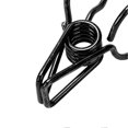 thumbnail image 2 of 100Pcs Binder Clips Cute Bear Hollow Strong Clamping Force Metal Small Binder Clips for Documents Certificates Tickets Black, 2 of 3