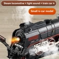 thumbnail image 2 of Locomotora de Vapor, Pista, Tren de Control Remoto Eléctrico Recargable para Niños, Regalo de Cumpleaños para Niños., 2 of 6