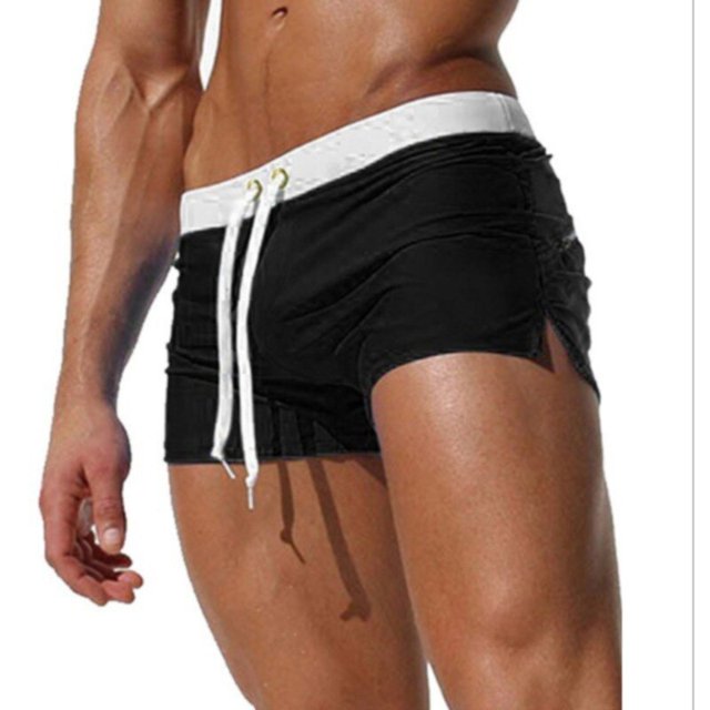 Bañador sólido para hombre, pantalones cortos de secado rápido para correr, surfear y nadar, ropa deportiva para verano, novedad de 2023 Fivean unisex
