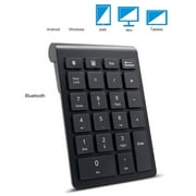 2.4G/Bluetooth 3.0 Number Pad Wireless 22 Keys Multi-Function Numeric Keypad Laptop PC Keyboard