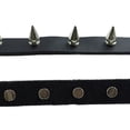 thumbnail image 5 of Yesbay Gothic Men Women Faux Leather Spike Rivet Choker Punk Necklace Jewelry-, 5 of 5