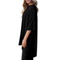 thumbnail image 4 of Conjunto Casual de Chándal PRETTYGARDEN Negro Talle Grande, 4 of 7