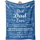 thumbnail image 1 of LHSHID Dad Birthday Gifts Father's Day Dad Gifts Dad Gifts from Daughter Best Dad Gifts Ideas Gifts for Dad Who Wants Nothing Blanket Gifts for Fathers' Day Thanksgiving Day Christmas 60"x80", 1 of 7