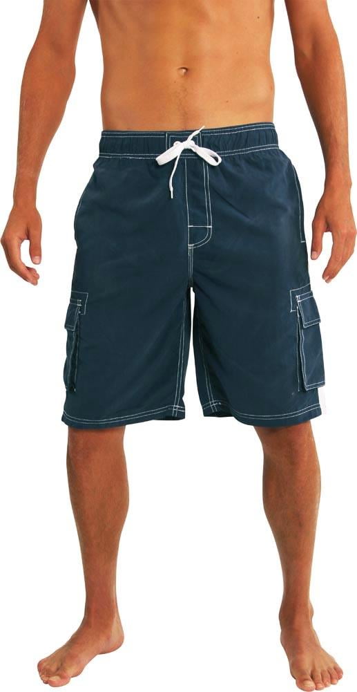 NORTY Norty Mens Big Extended Size Swim Trunks Mens Plus King Size